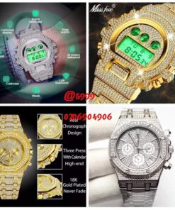 Fully Iced Chronographs